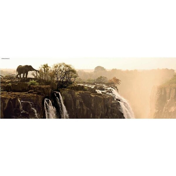 Panorama, Elephant Jigsaw Puzzle 1000 Pieces