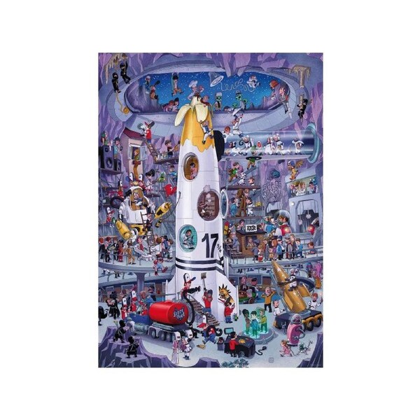 Oesterle, Rocket Launch Jigfsaw Puzzle 1000 Pieces