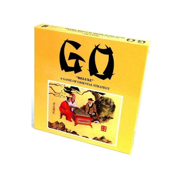 Go Set Deluxe Wooden Strategy Game Board