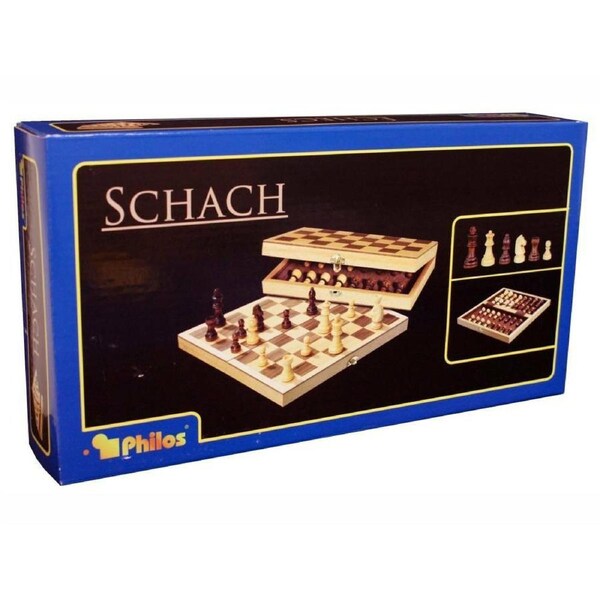 Philos Wooden Chess Set 30cm