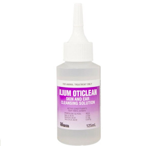 Ilium Oticlean Spray Pet Skin & Ear Cleansing Solution 125ml