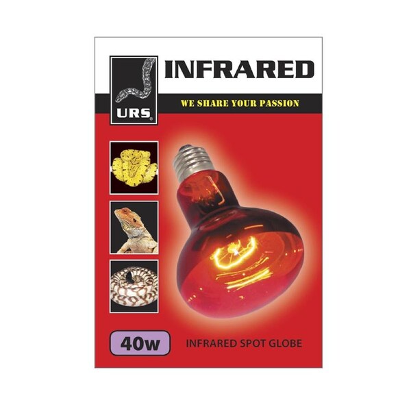 Urs Infrared Spot Heat Globe Reptile Heat Source 40w