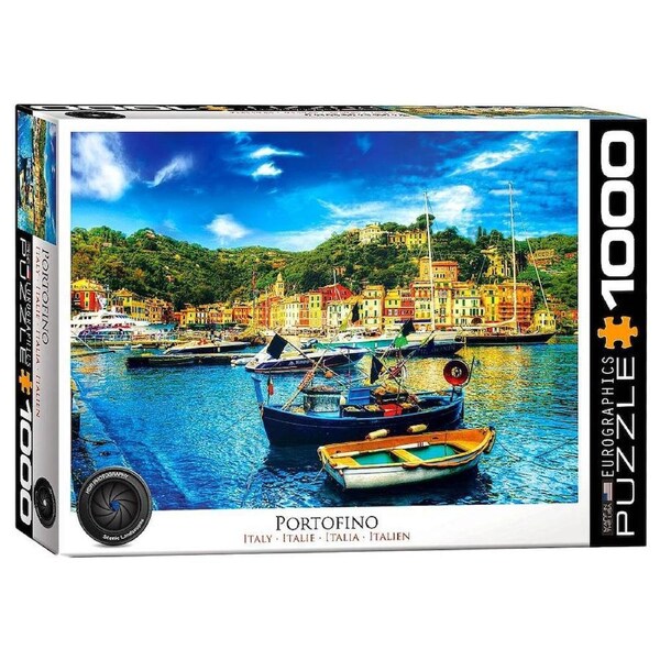 Eurographics Puzzle Portofino Italy Board Game 1000pcs