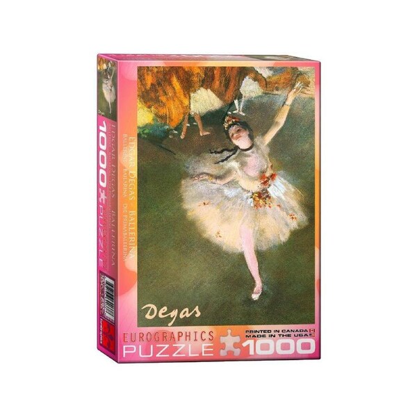 Eurographics Puzzle By Degas Ballerina Board Game Toys 1000pcs