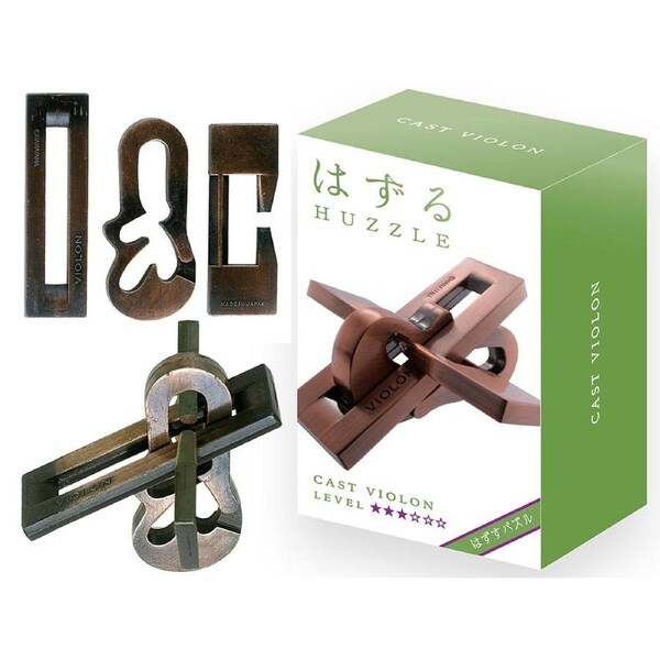 Cast Violon Huzzle L2 By Hanayama Puzzle Game