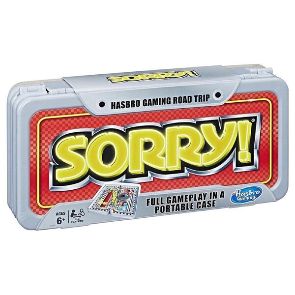 Hasbro Sorry Roadtrip Edition Game Board Game Toys
