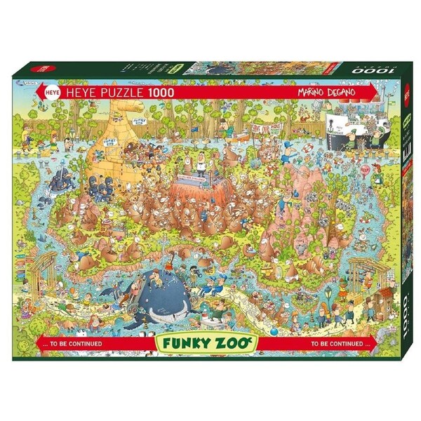 Funky Zoo Australian Habitat Puzzle 1000pcs (HEY29870)