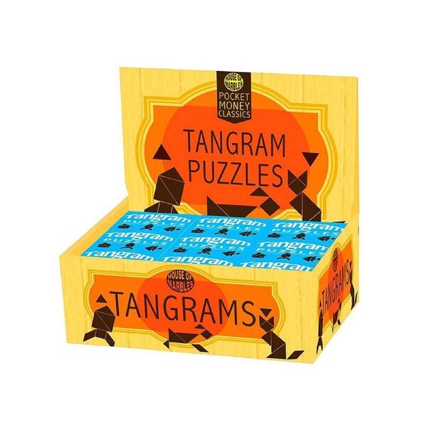 Tangrams Puzzles 36pcs by House of Marbles Game Toys