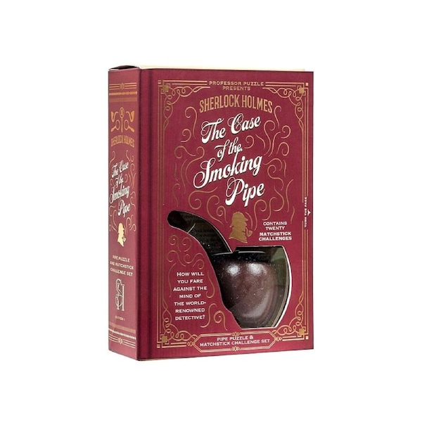 Sherlock Holmes Smoking Pipe Board Games Toys Puzzle