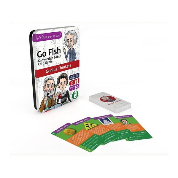 The Purple Cow Go Fish Genius Thinkers Card Game