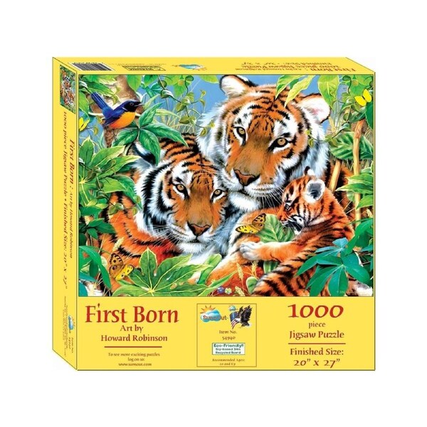 Sunsout First Born Howard Robinson Jigsaw Puzzle 1000pc Board Game Toys