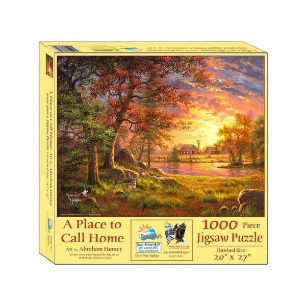 Sunsout A Place To Call Home Jigsaw Puzzle 1000pc Board Game Toys