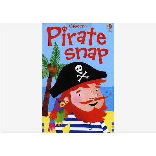 Usborne Pirate Snap Childrens Game 52pc Educational Card Game