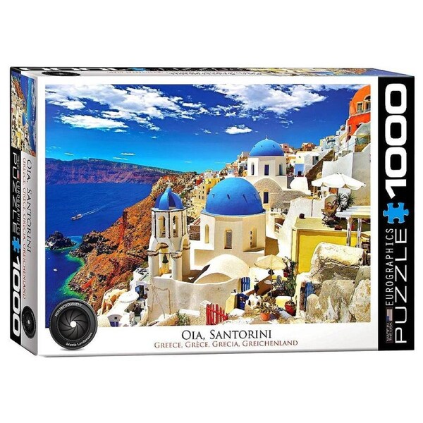 Eurographics Oia Santorini Greece Kid Toys Jigsaw Puzzle 1000 Piece