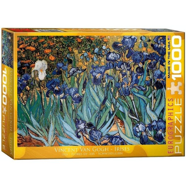 Eurographics Van Gogh Irises Kid Toys Jigsaw Puzzle 1000 Piece