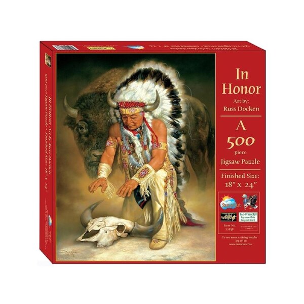 Sunsout In Honour Russ Docken Jigsaw Puzzle 500pc Board Game