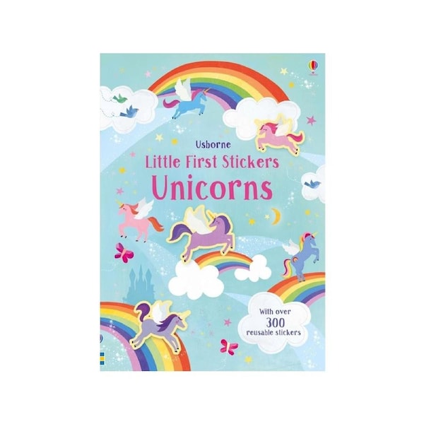 Usborne Little First Stickers Unicorns Children Sticker Book