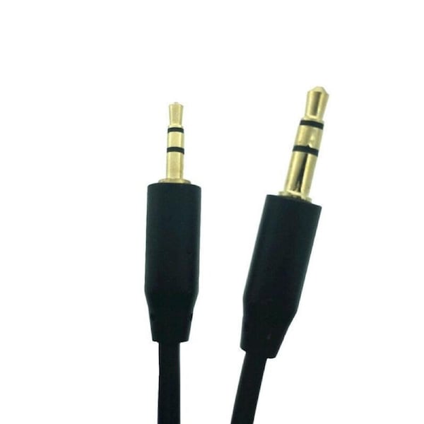 2.5mm Male 3Pole to 3.5mm Male Record Car AUX Audio Cord Headphone Connect Cable 1M