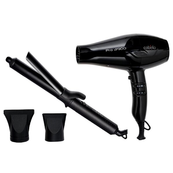 Cabello Pro 3900 Hair Dryer + Chic Curling Tong