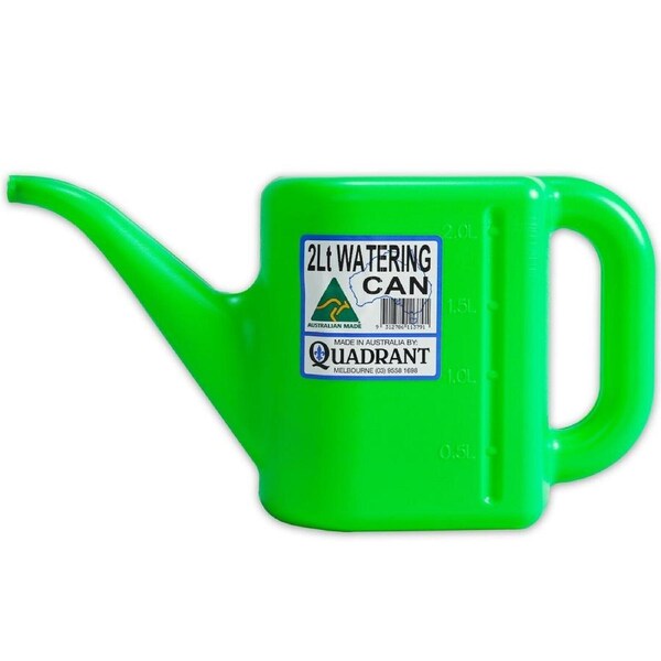 2x Small Watering Can 2L Garden Water Plastic Tool Plant Flower Outdoor Pot Tree