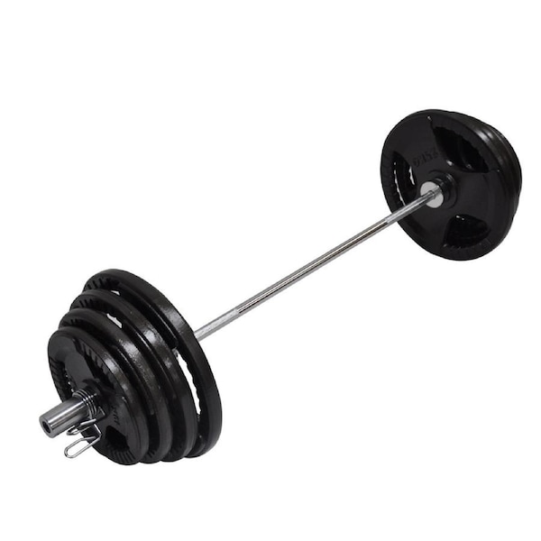 149KG Weight Set 150cm Olympic Barbell Bar 140KG Weight Plate FREE Spring Collar