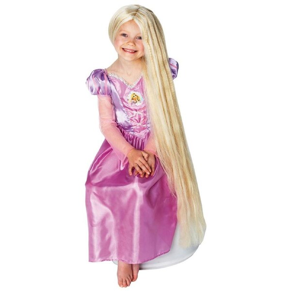 Rapunzel Glow In The Dark Wig for Kids - Disney Tangled