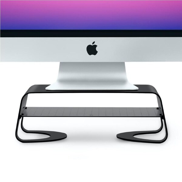 TwelveSouth Curve Riser 10" Wide Base Monitor Stand/Elevator for iMac/Monitors