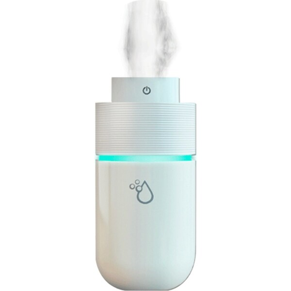 Sansai 200mL Electric Ultrasonic Humidifier Aromatherapy Diffuser Mist LED Lamp