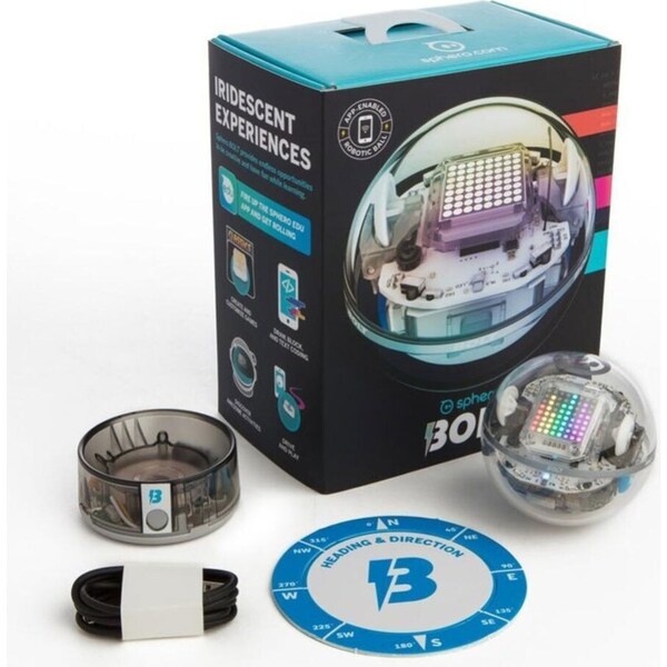 Sphero Bolt K002ROW Robot Educational Kids/Children 8y+ Toy Robotic Ball Clear