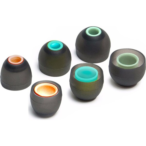 Sansai Fits Most Small/Medium/Large Replacement Silicone Ear Tips for Earphones