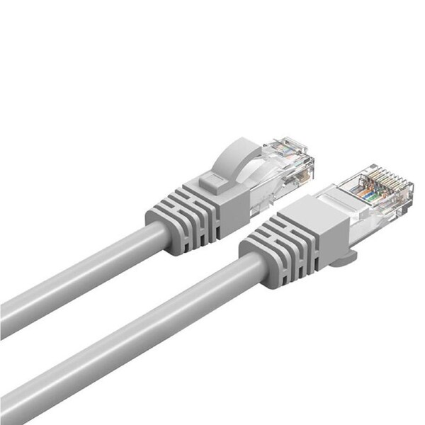 Cruxtec 10m CAT6/RJ45 Network Lead Cable LAN Ethernet Internet Router Cord White
