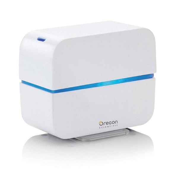 Oregon Scientific Travel USB LED Aroma Diffuser Aromatherapy Timer Cube White