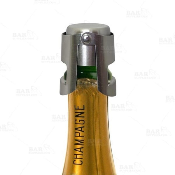 10 Pcs Stainless Steel Sparkling wine Stopper Champagne stopper Bubble stopper Fizzy Open bottles