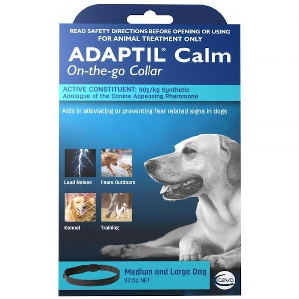 Calming Collar by Adaptil for Medium & Large Dogs - 70cm (Ceva)