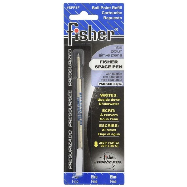 Fisher Space Pen Fine Blue Pressurised Refill Cartridge