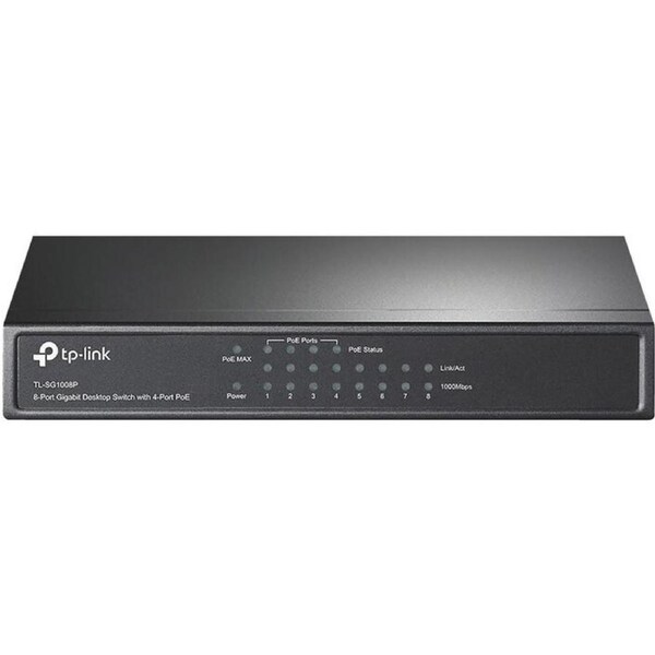 TP-Link 8-Port POE Unmanaged Switch (TL-SG1008P)