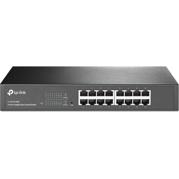 TP-Link 16 Port Gigabit Easy Smart Switch (TL-SG1016DE)