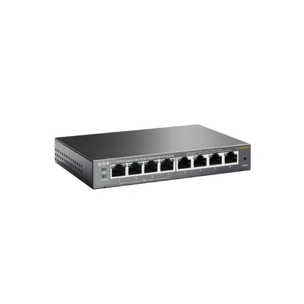 TP-Link 8-Port Gigabit Easy Smart Switch with 4-Port PoE (TL-SG108PE)
