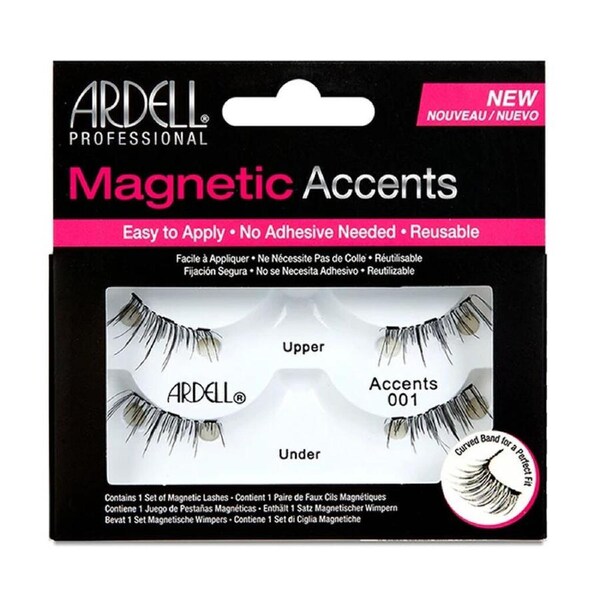 Ardell Magnetic Lashes 001 Black Fake False Eyelash Eye Extension