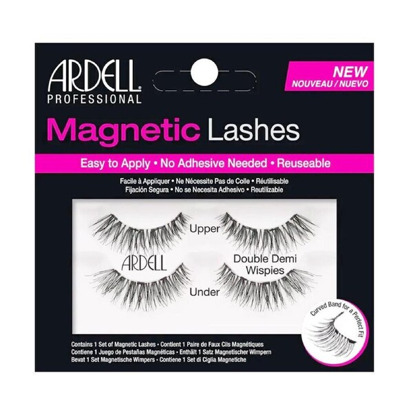 Ardell Magnetic Lashes Double Demi Wispies Fake False Eyelash Eye Extension