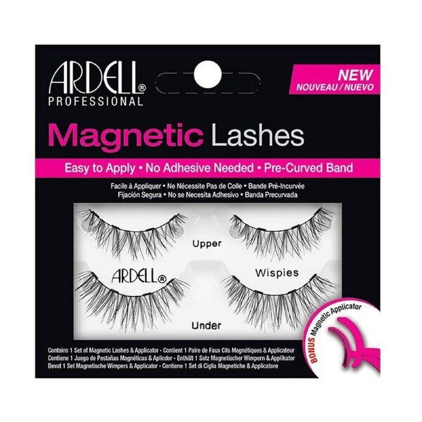 Ardell Magnetic Lashes Wispies Black Fake False Eyelash Eye Extension