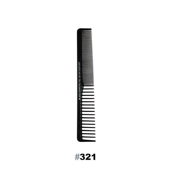Black Diamond #321 Vent Styler Comb Brush Beauty Salon Hair Styling Barber