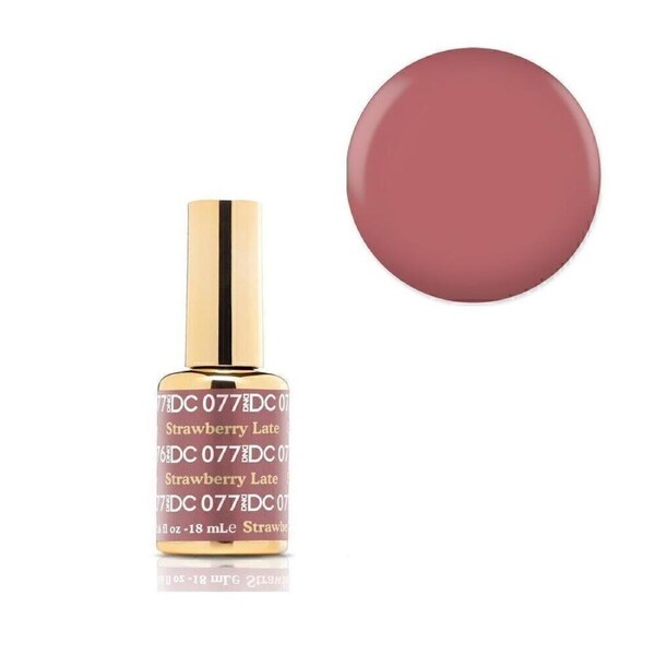 DND 077 Strawberry Latte - DC Collection Nail Gel Polish 18ml