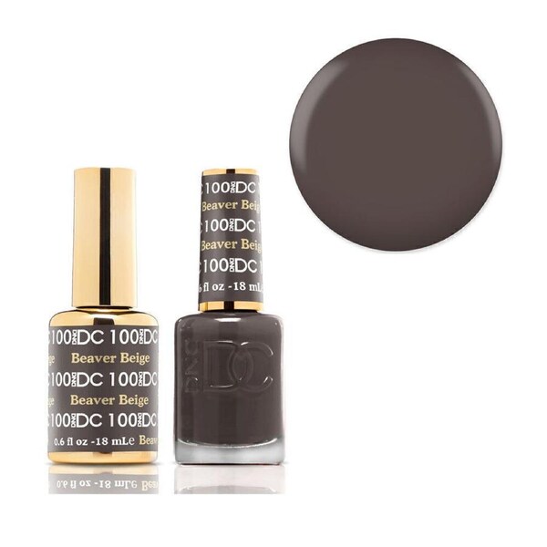 DND 100 Beaver Beige - DC Collection Nail Gel Polish 18ml