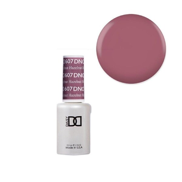 DND 607 Hazelnut - Daisy Collection Nail Gel Polish 15ml