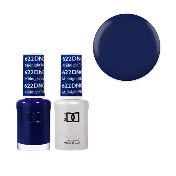 DND 622 Midnight Blue - Daisy Collection Nail Gel Polish 15ml