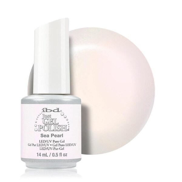 IBD Just Gel Soak Off UV LED Nail Polish Lacquer 56511 Sea Pearl 14ml
