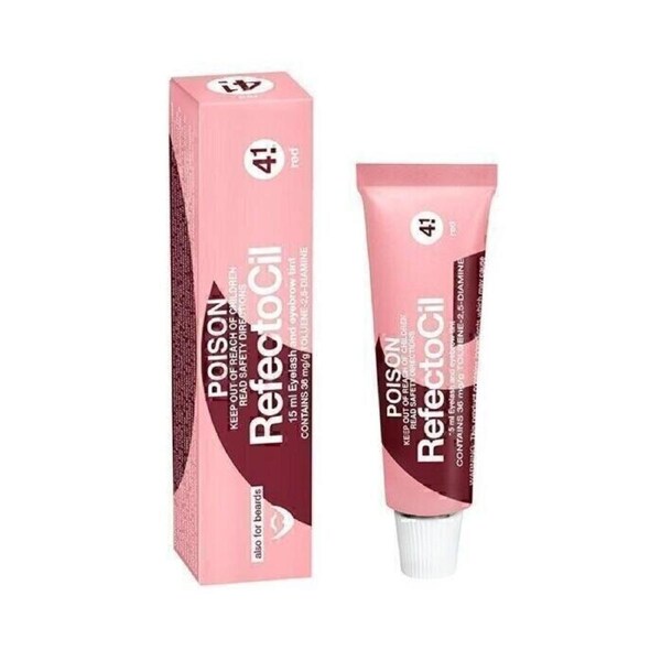 Refectocil Tint #4.1 Red Eyelash Lash Eyebrow Brow Tinting Colour 15ml