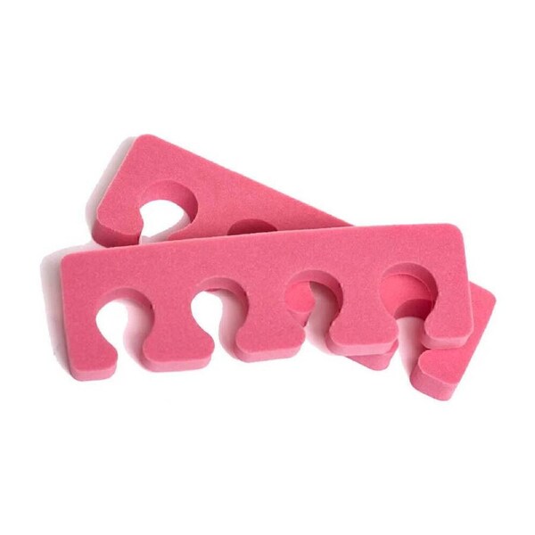 2pc x Disposable Soft Sponge Foam Finger Toe Separator Nail Art Salon Pedicure