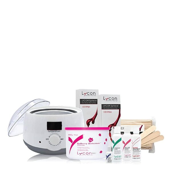 Lycon Professional Strip Wax Waxing Kit Deal Pack Hair Removal